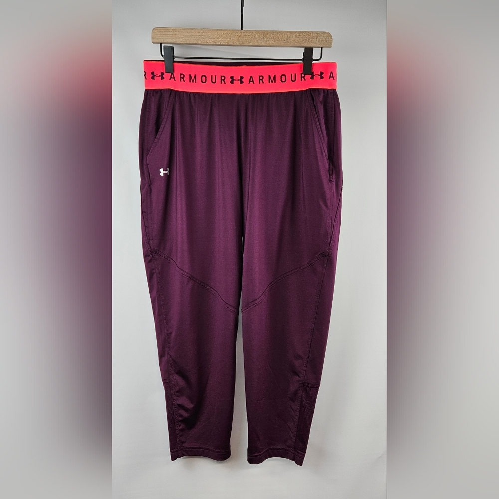 Under Armour Womens Purple Athletics Pants